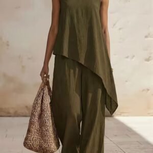 Conjunto Casual Feminino de 2 Peças
